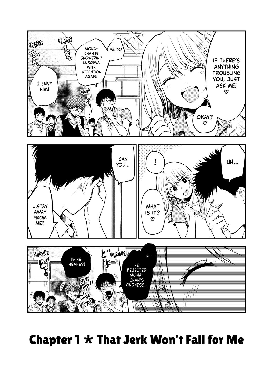 Medaka Kuroiwa is Impervious to My Charms Chapter 1 - Page 7