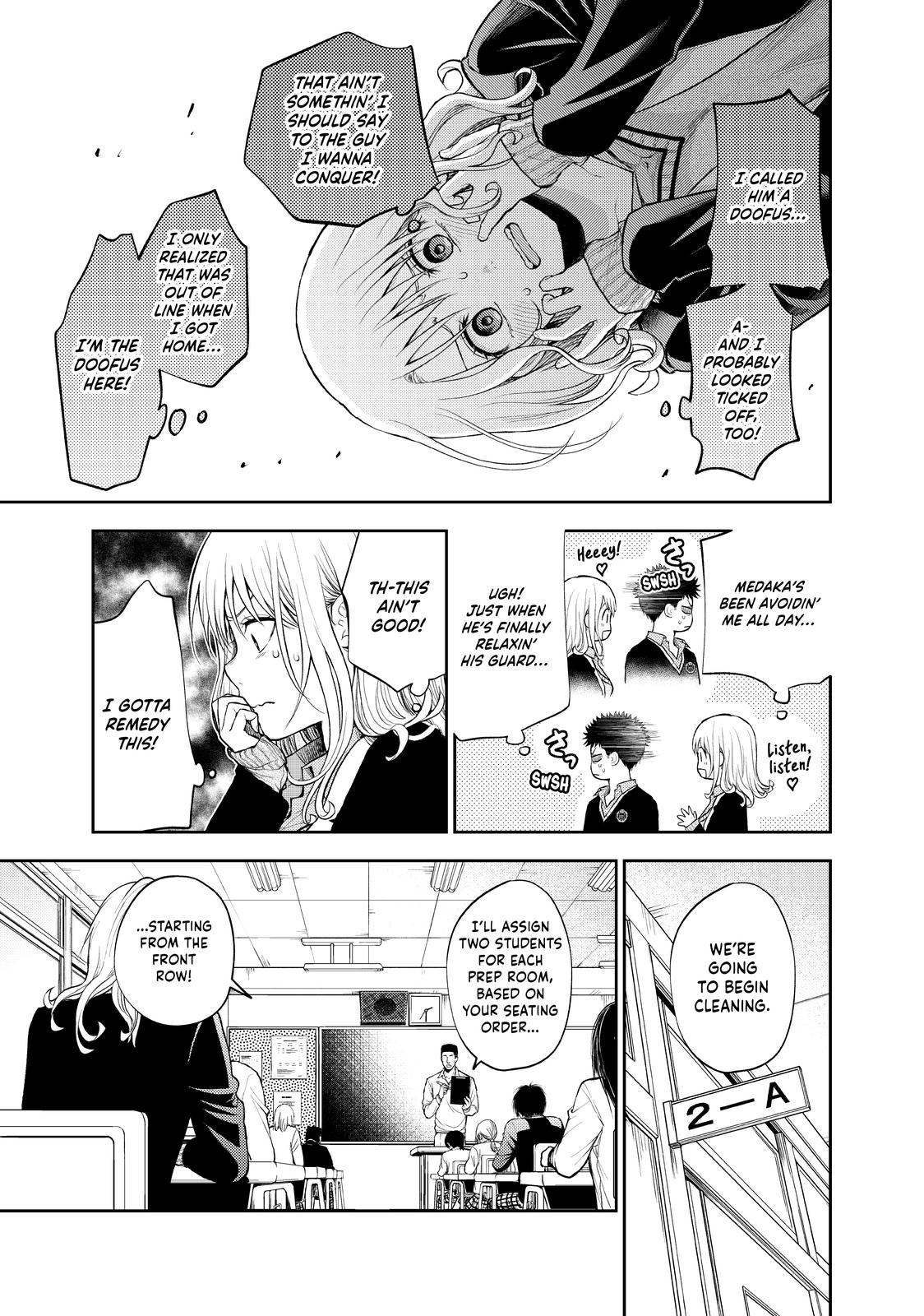 Medaka Kuroiwa is Impervious to My Charms Chapter 29 - Page 8