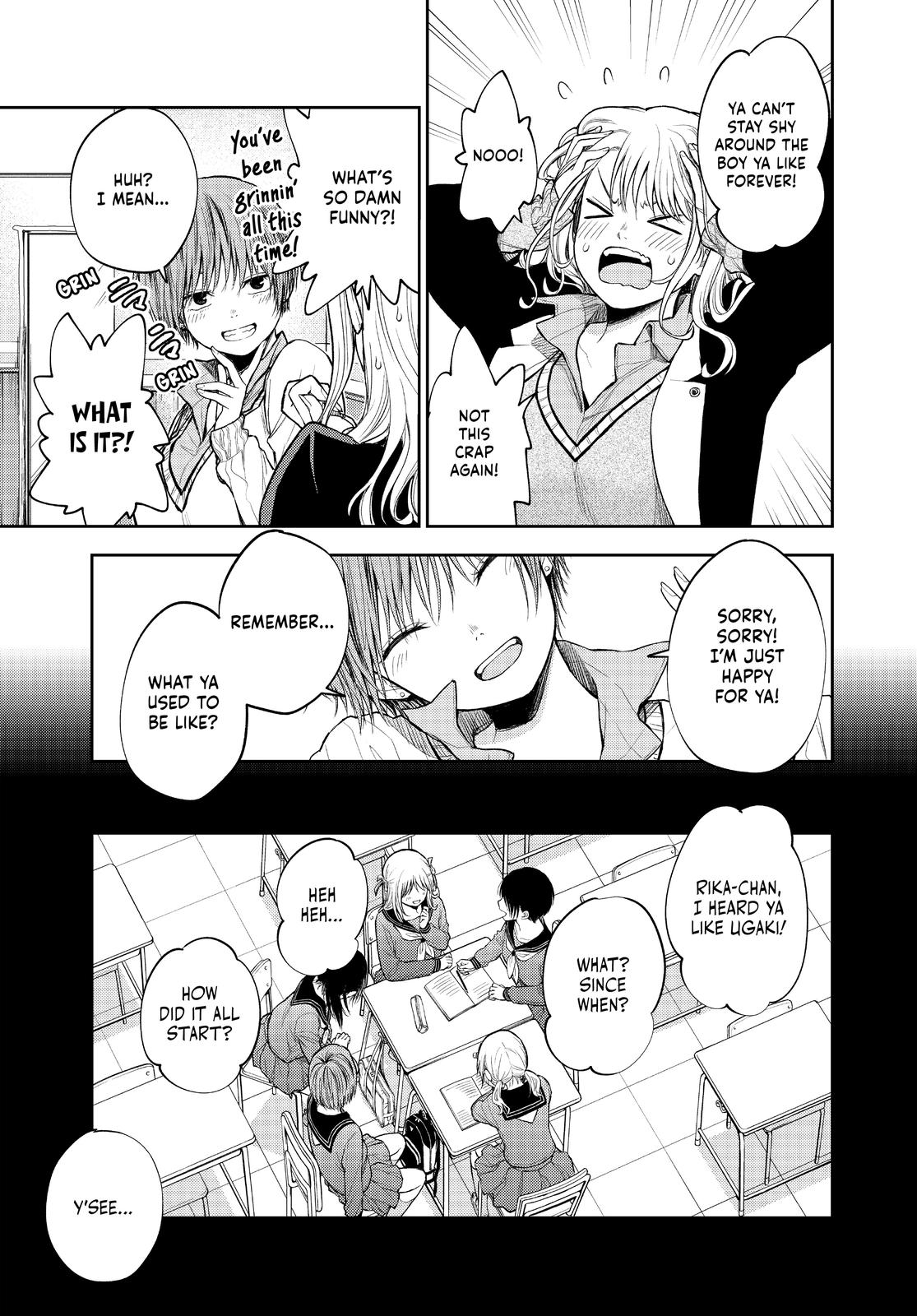 Medaka Kuroiwa is Impervious to My Charms Chapter 38 - Page 12