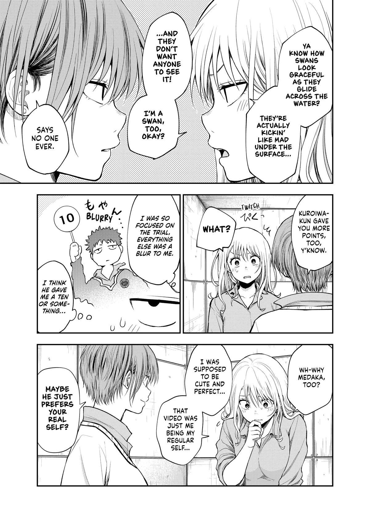 Medaka Kuroiwa is Impervious to My Charms Chapter 62 - Page 3