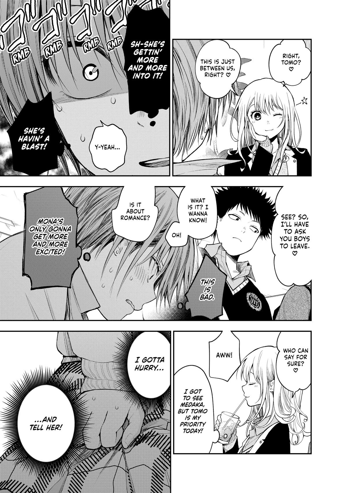 Medaka Kuroiwa is Impervious to My Charms Chapter 73 - Page 11
