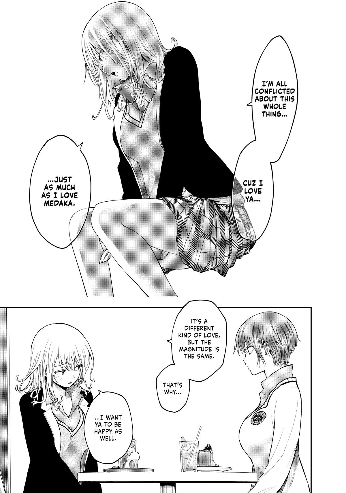 Medaka Kuroiwa is Impervious to My Charms Chapter 74 - Page 14