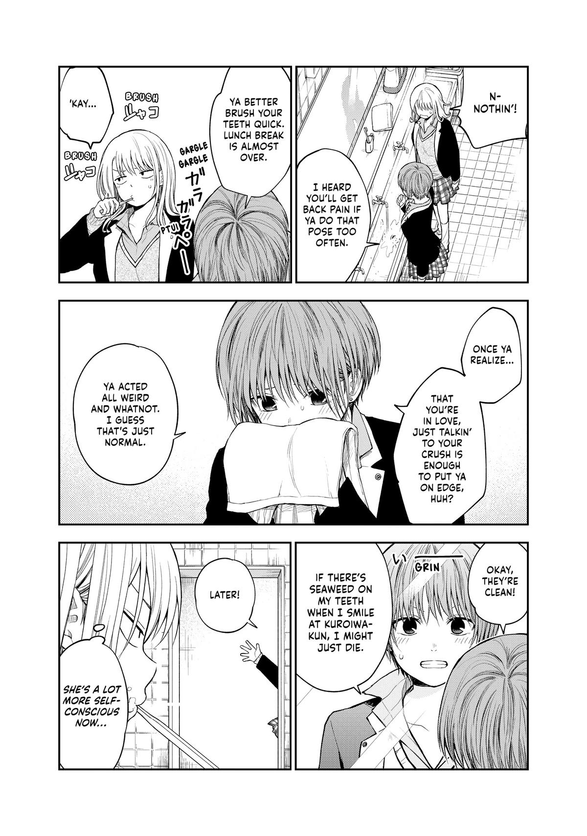 Medaka Kuroiwa is Impervious to My Charms Chapter 76 - Page 6