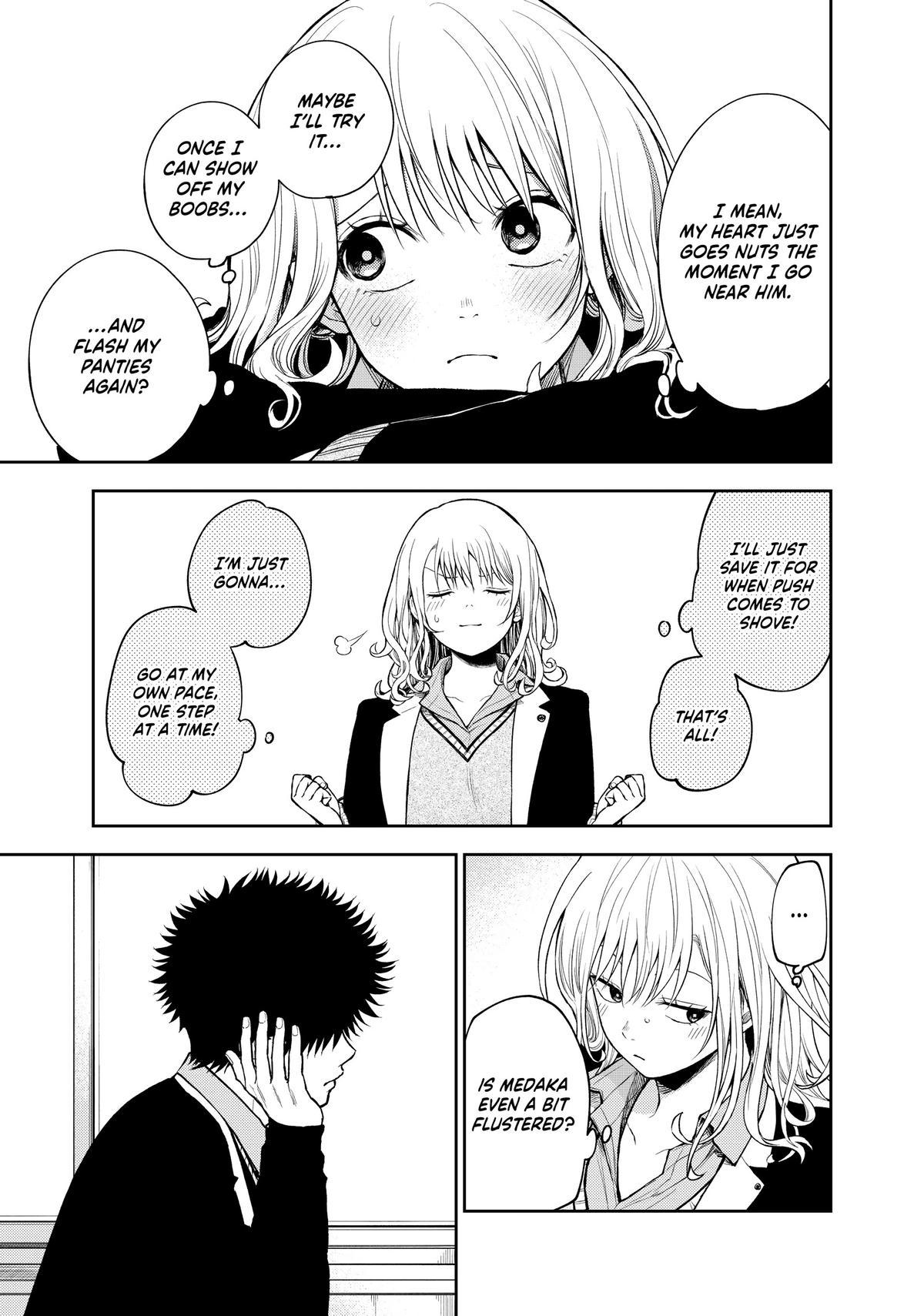 Medaka Kuroiwa is Impervious to My Charms Chapter 76 - Page 13
