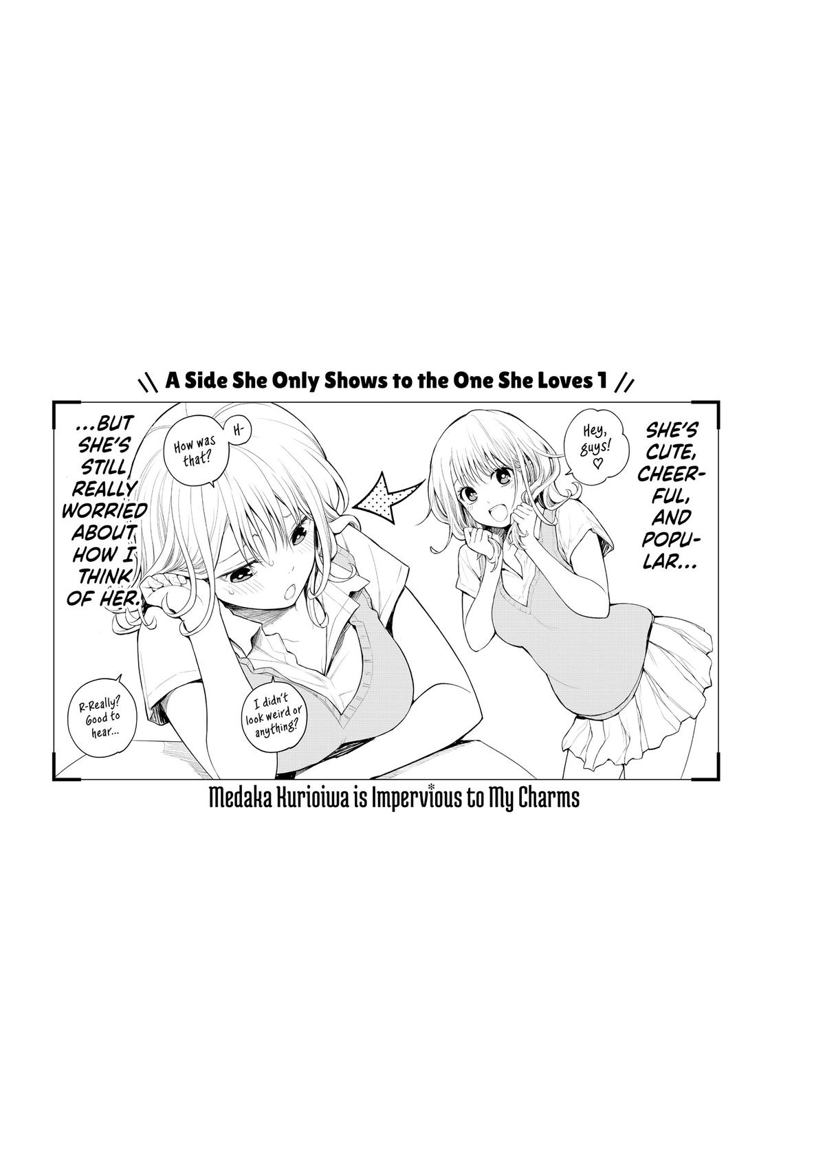 Medaka Kuroiwa is Impervious to My Charms Chapter 77 - Page 15