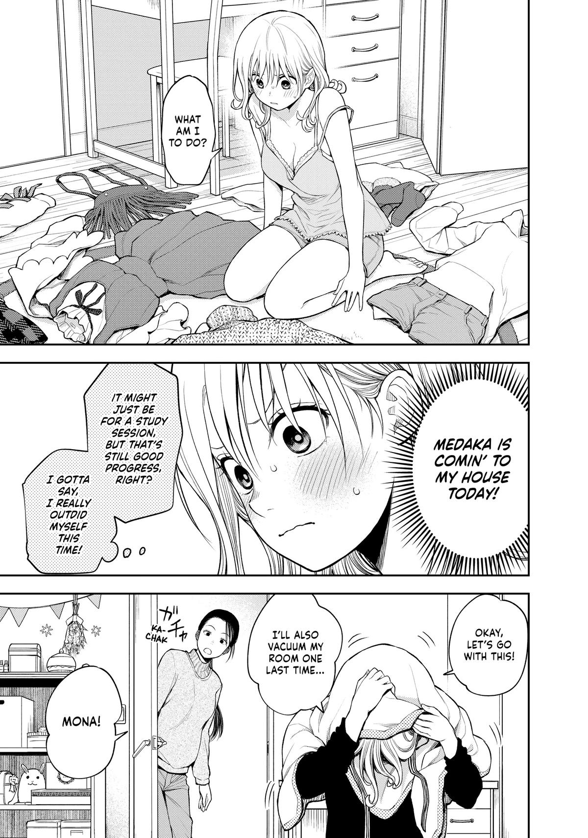 Medaka Kuroiwa is Impervious to My Charms Chapter 78 - Page 11