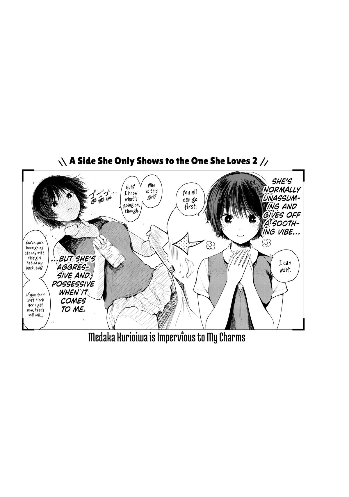 Medaka Kuroiwa is Impervious to My Charms Chapter 78 - Page 15