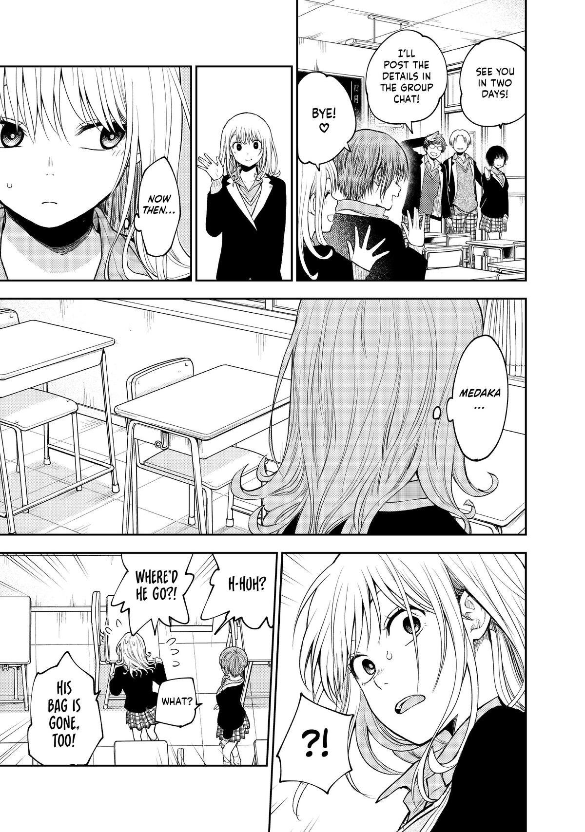 Medaka Kuroiwa is Impervious to My Charms Chapter 89 - Page 7