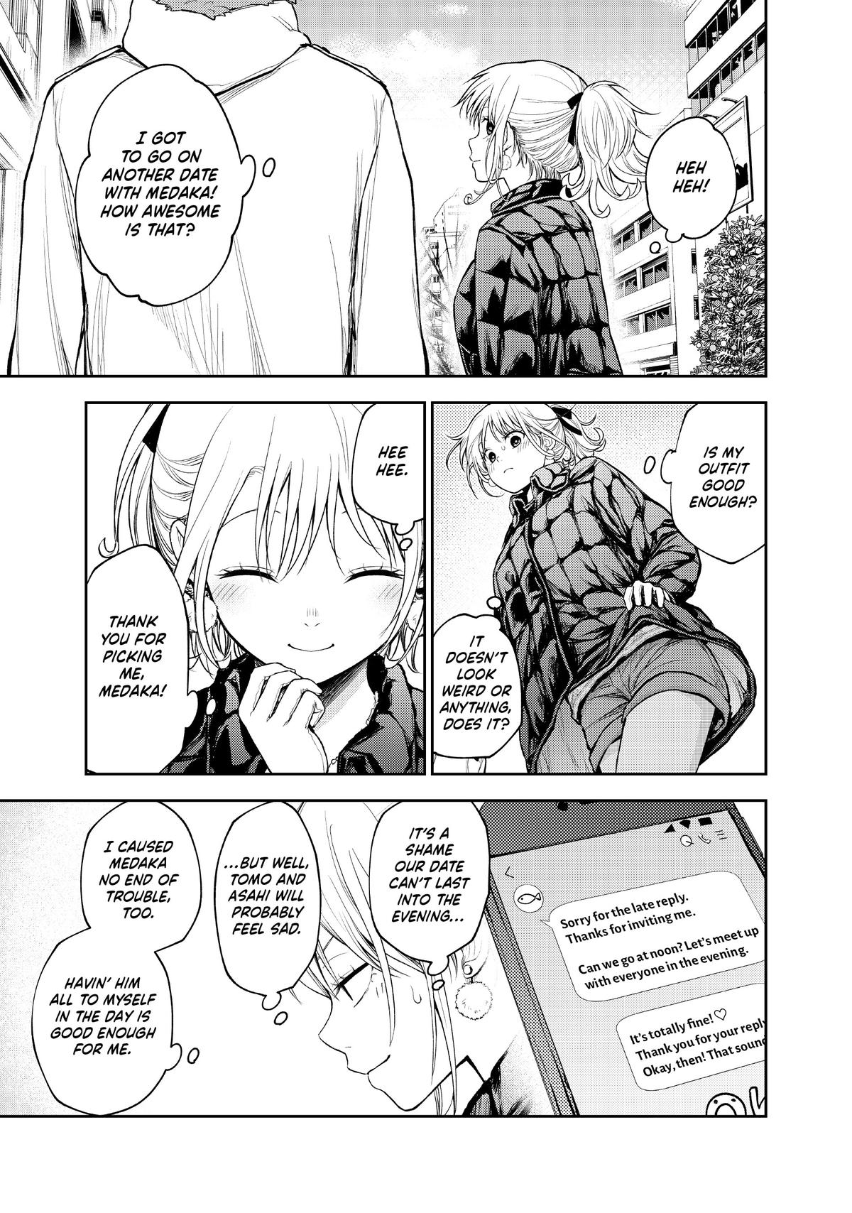 Medaka Kuroiwa is Impervious to My Charms Chapter 90 - Page 7