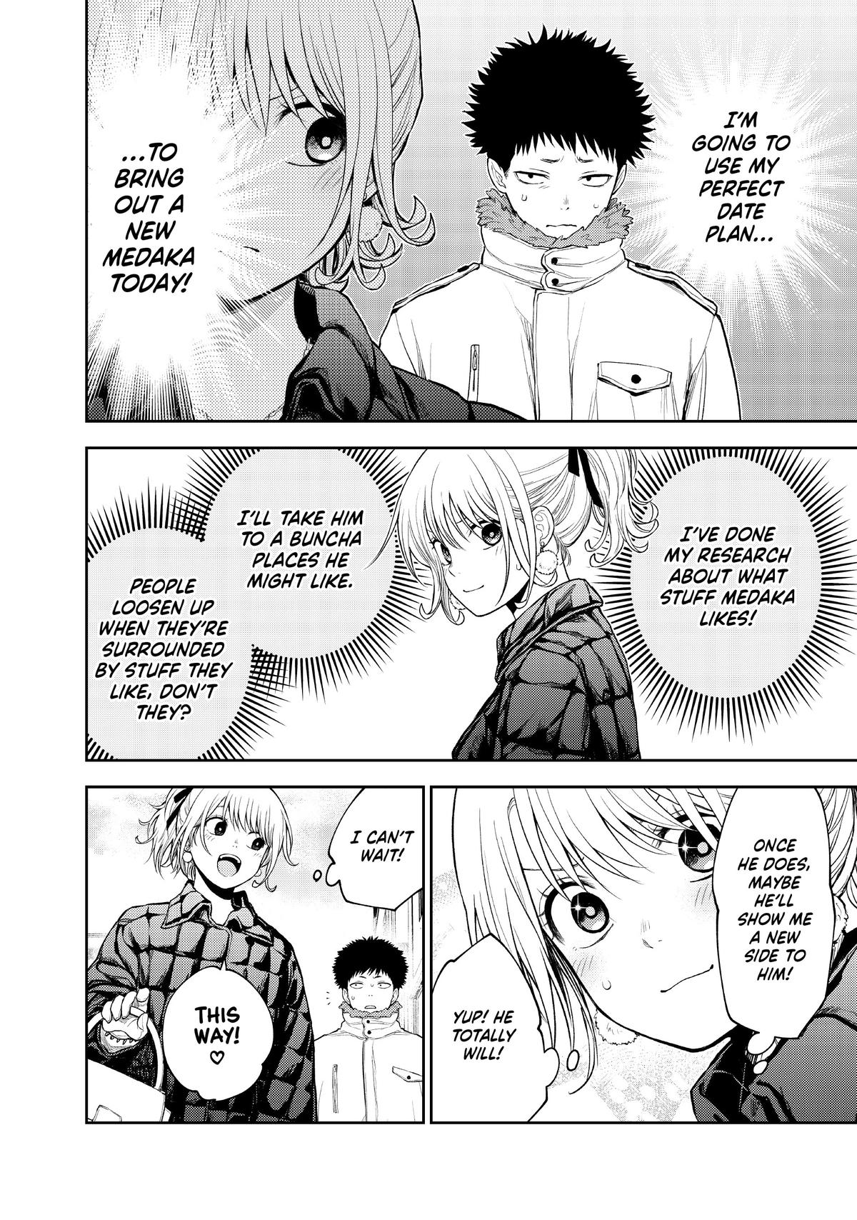 Medaka Kuroiwa is Impervious to My Charms Chapter 90 - Page 8