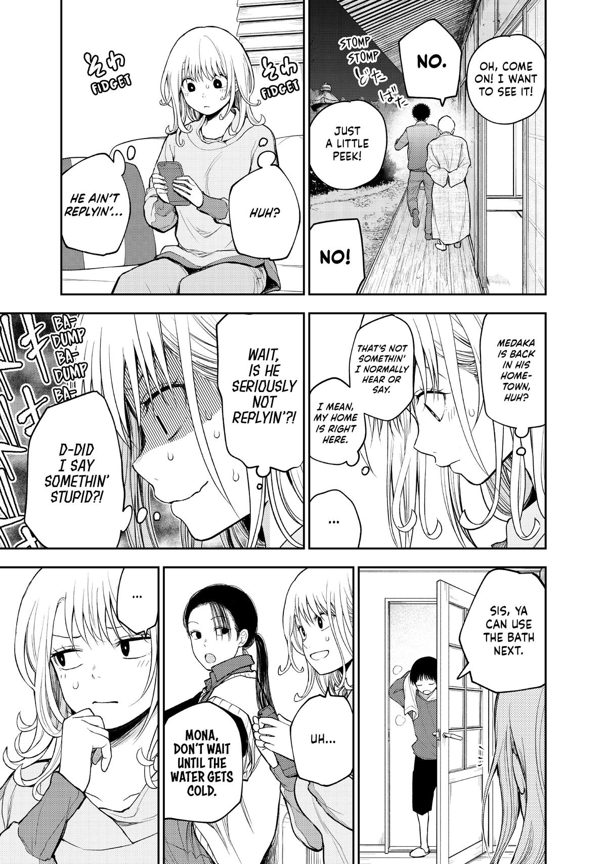 Medaka Kuroiwa is Impervious to My Charms Chapter 97 - Page 7