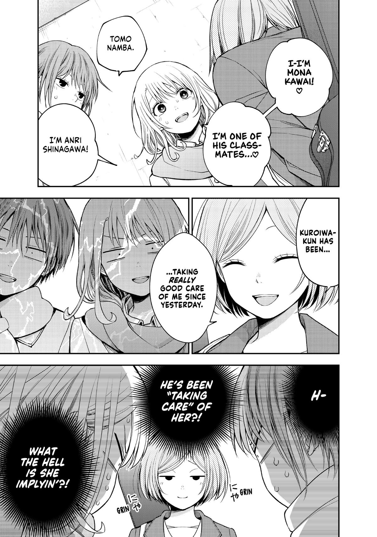 Medaka Kuroiwa is Impervious to My Charms Chapter 104 - Page 3