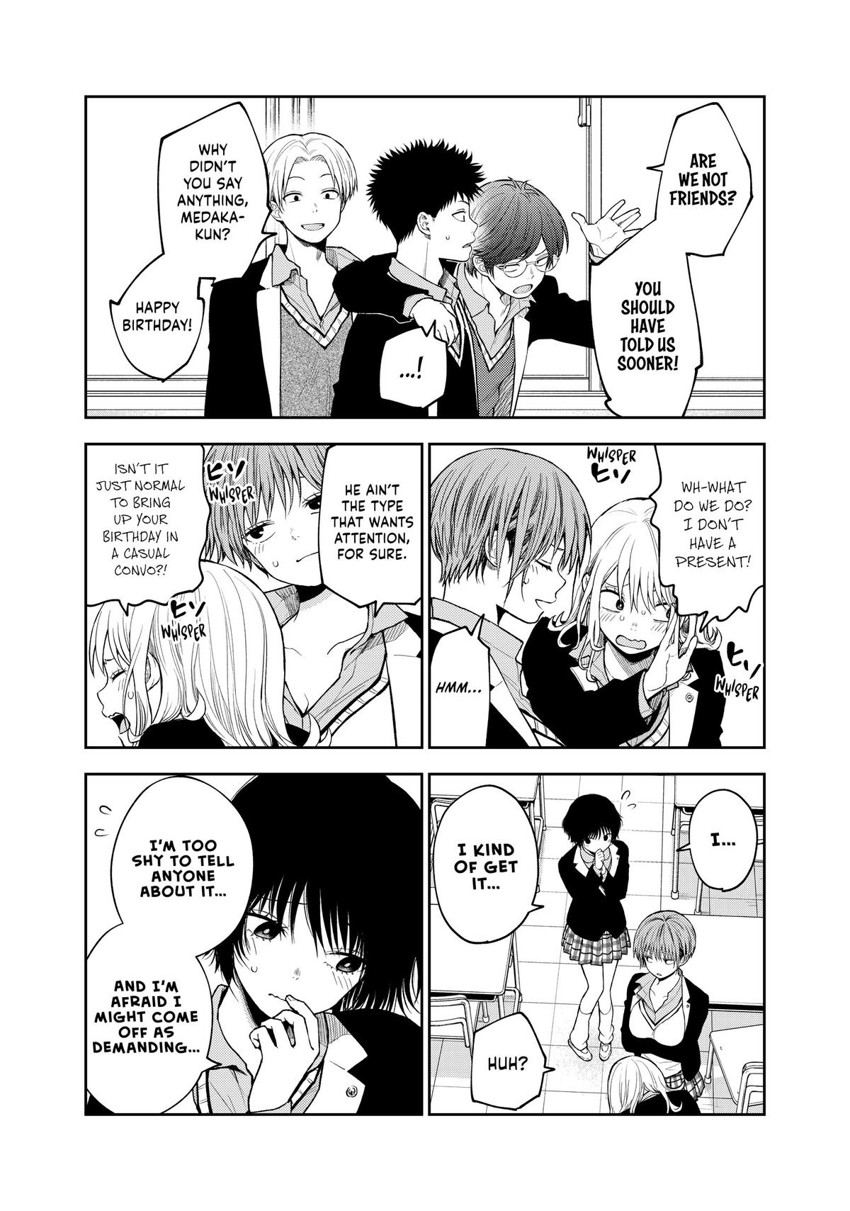 Medaka Kuroiwa is Impervious to My Charms Chapter 141 - Page 3