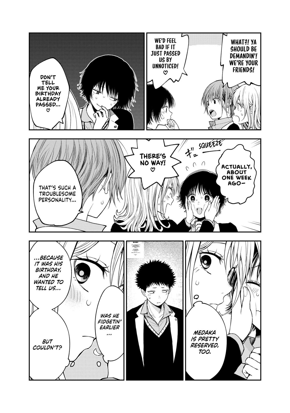 Medaka Kuroiwa is Impervious to My Charms Chapter 141 - Page 4
