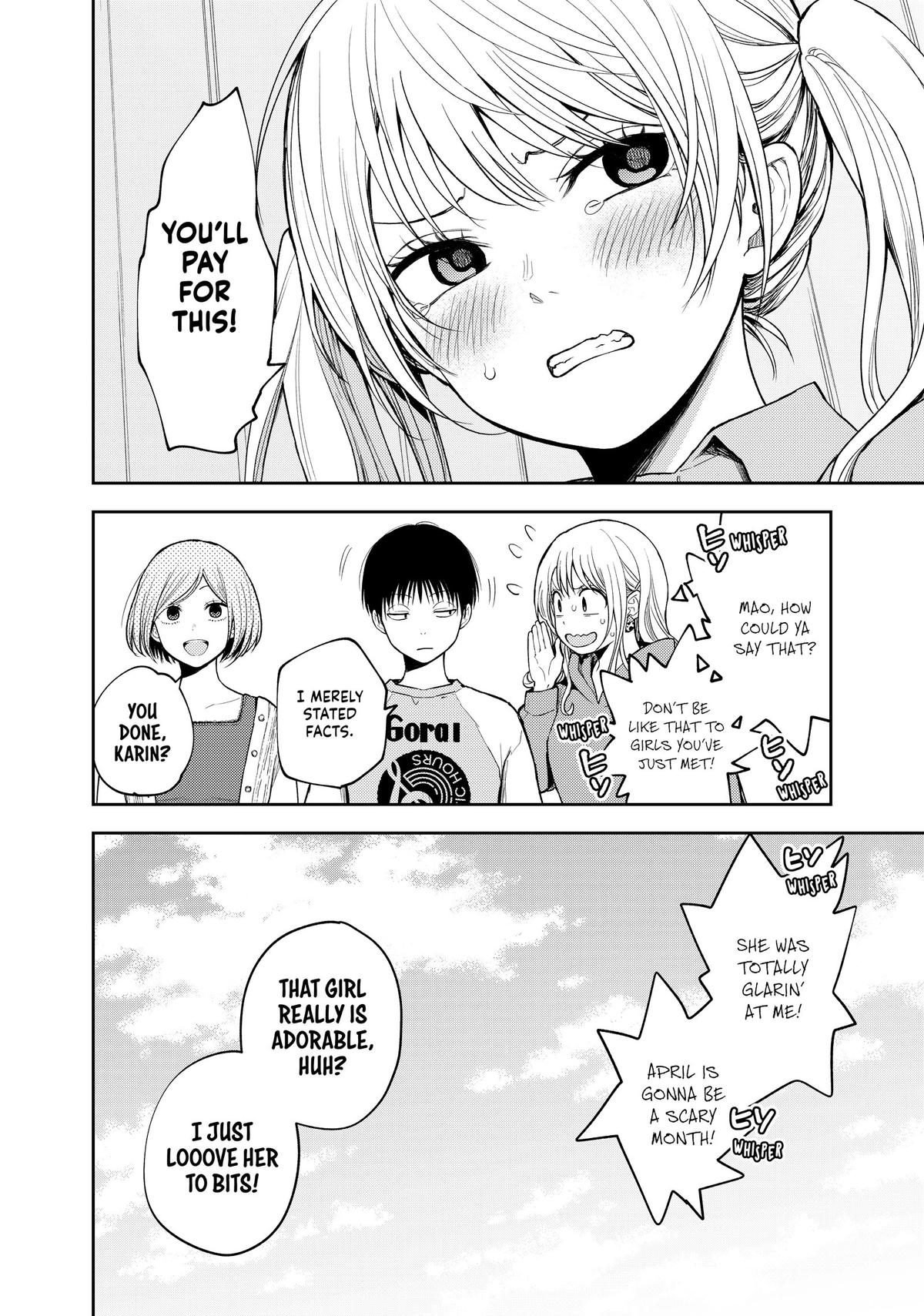 Medaka Kuroiwa is Impervious to My Charms Chapter 145 - Page 14