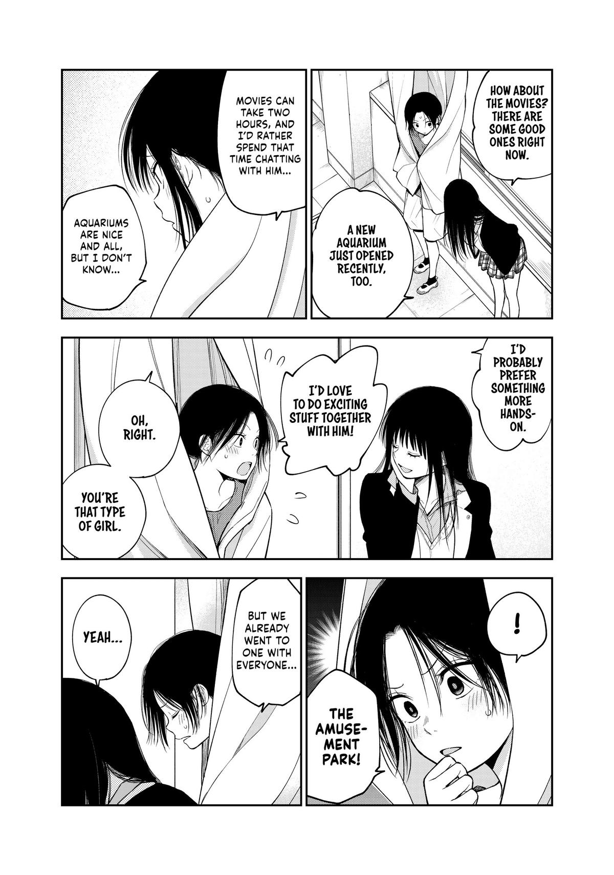 Medaka Kuroiwa is Impervious to My Charms Chapter 154 - Page 4