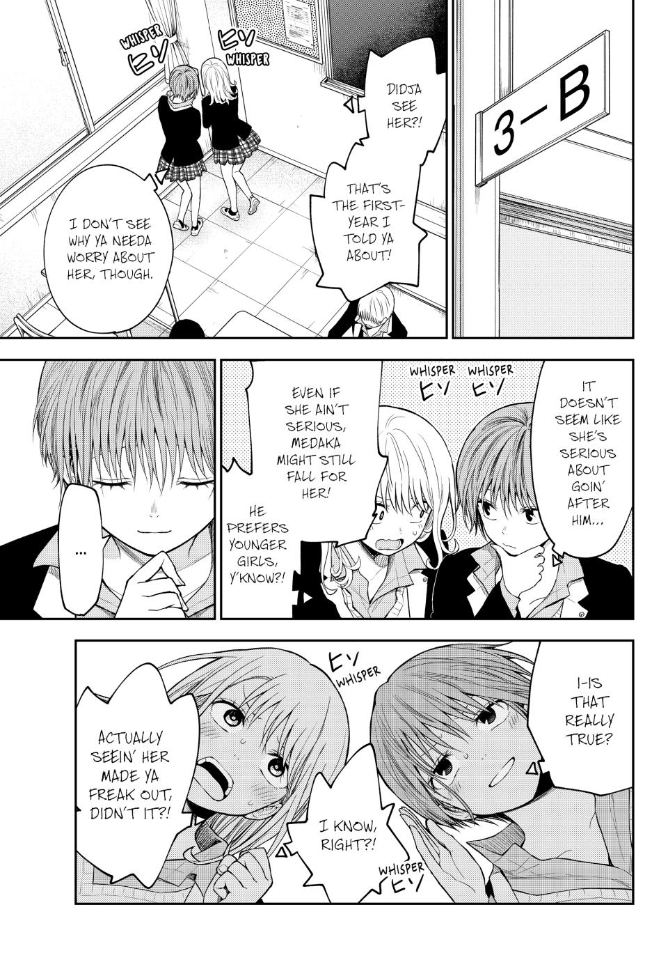 Medaka Kuroiwa is Impervious to My Charms Chapter 163 - Page 7