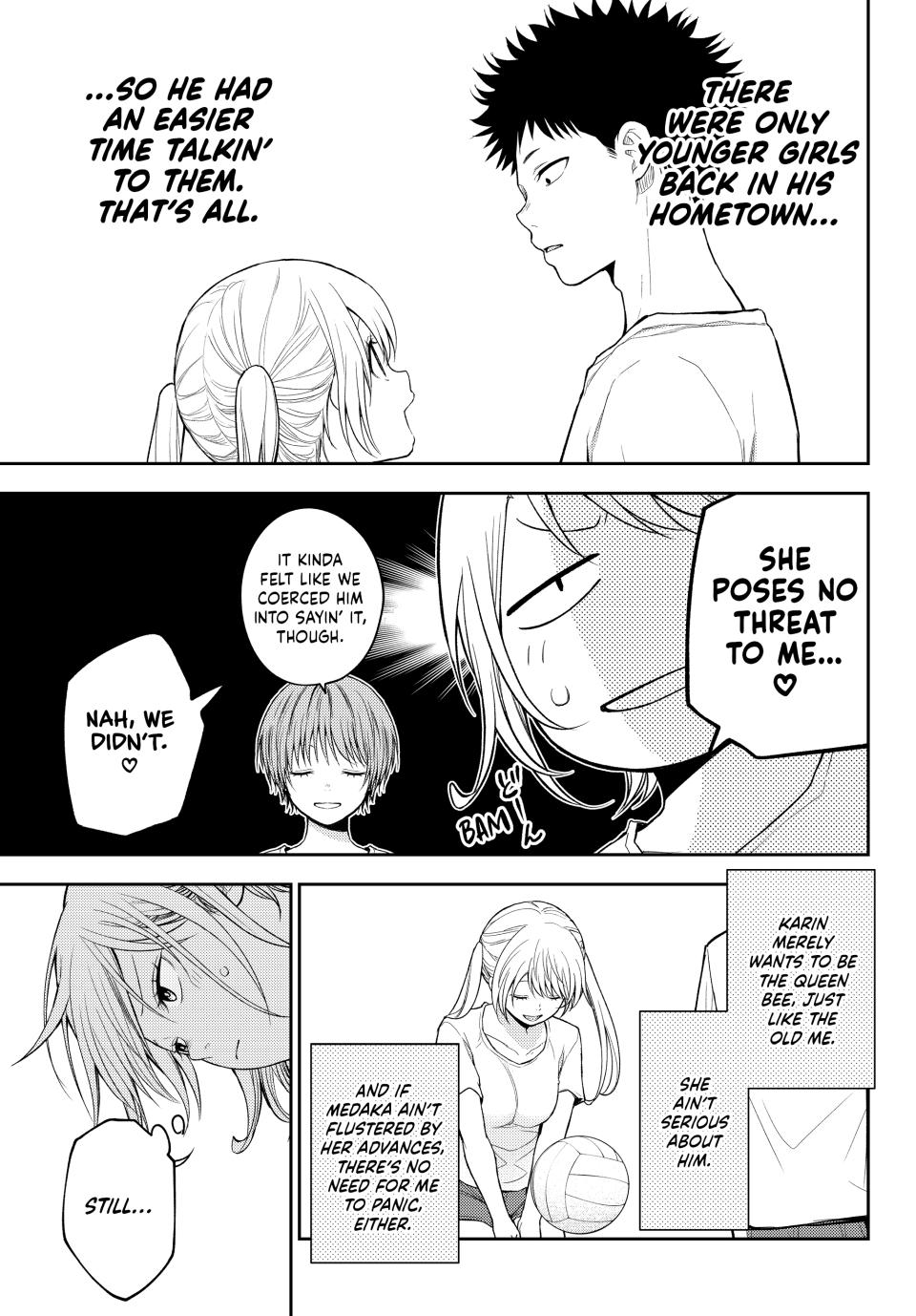 Medaka Kuroiwa is Impervious to My Charms Chapter 165 - Page 3