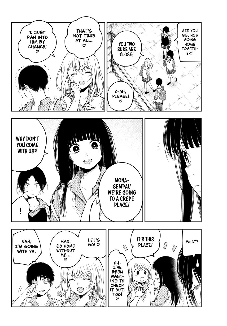 Medaka Kuroiwa is Impervious to My Charms Chapter 180 - Page 4