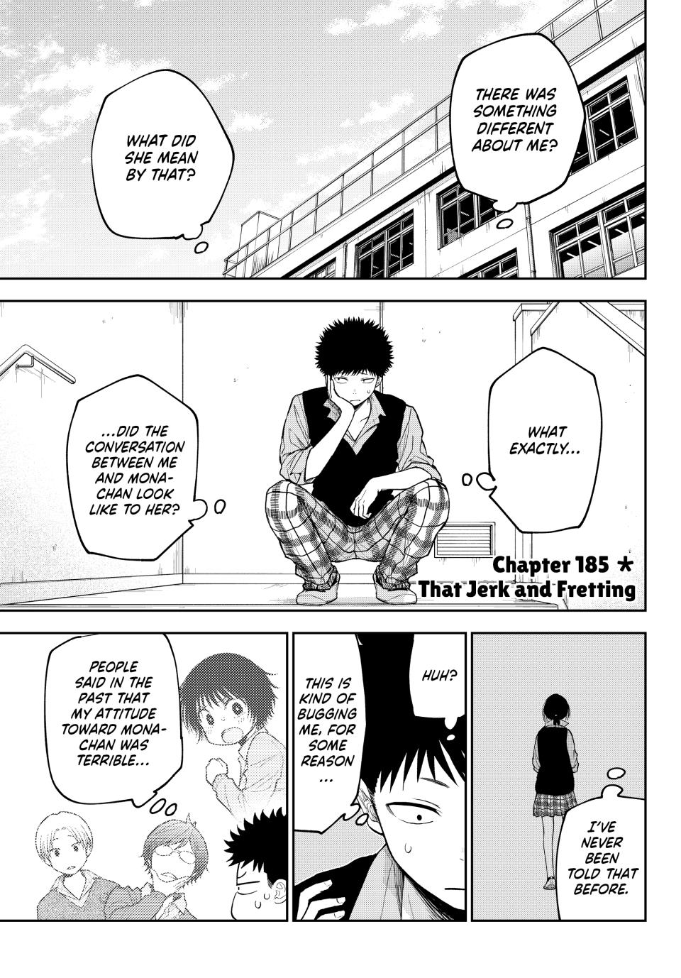 Medaka Kuroiwa is Impervious to My Charms Chapter 185 - Page 1