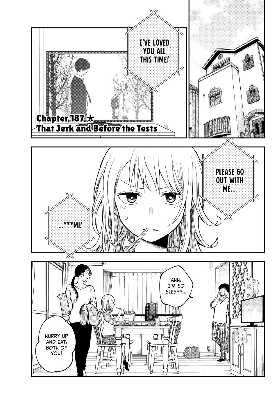 Medaka Kuroiwa is Impervious to My Charms Chapter 187 - Page 1