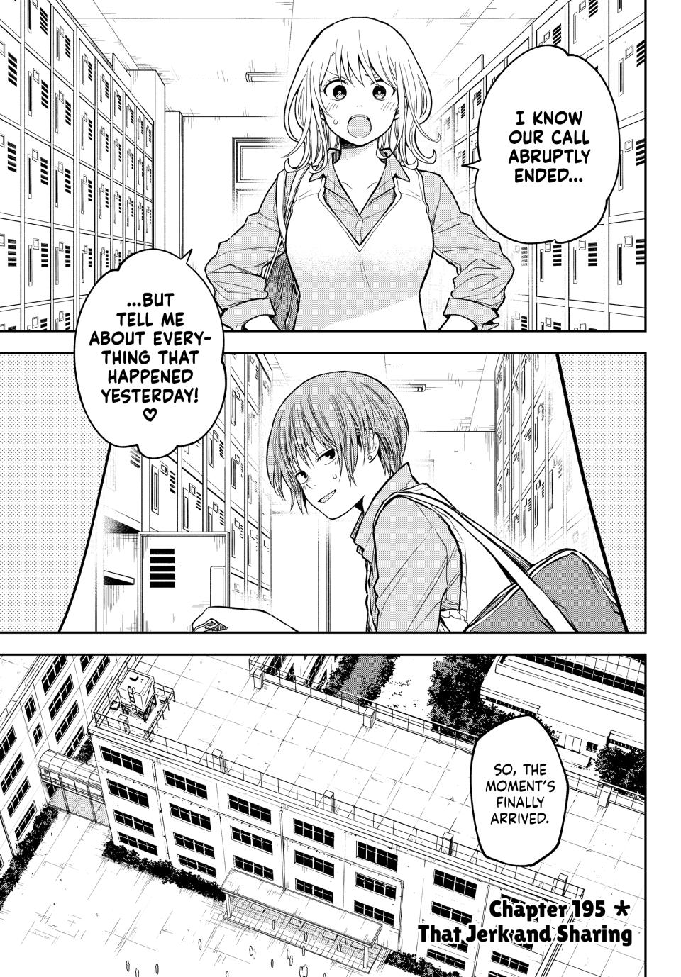Medaka Kuroiwa is Impervious to My Charms Chapter 195 - Page 1