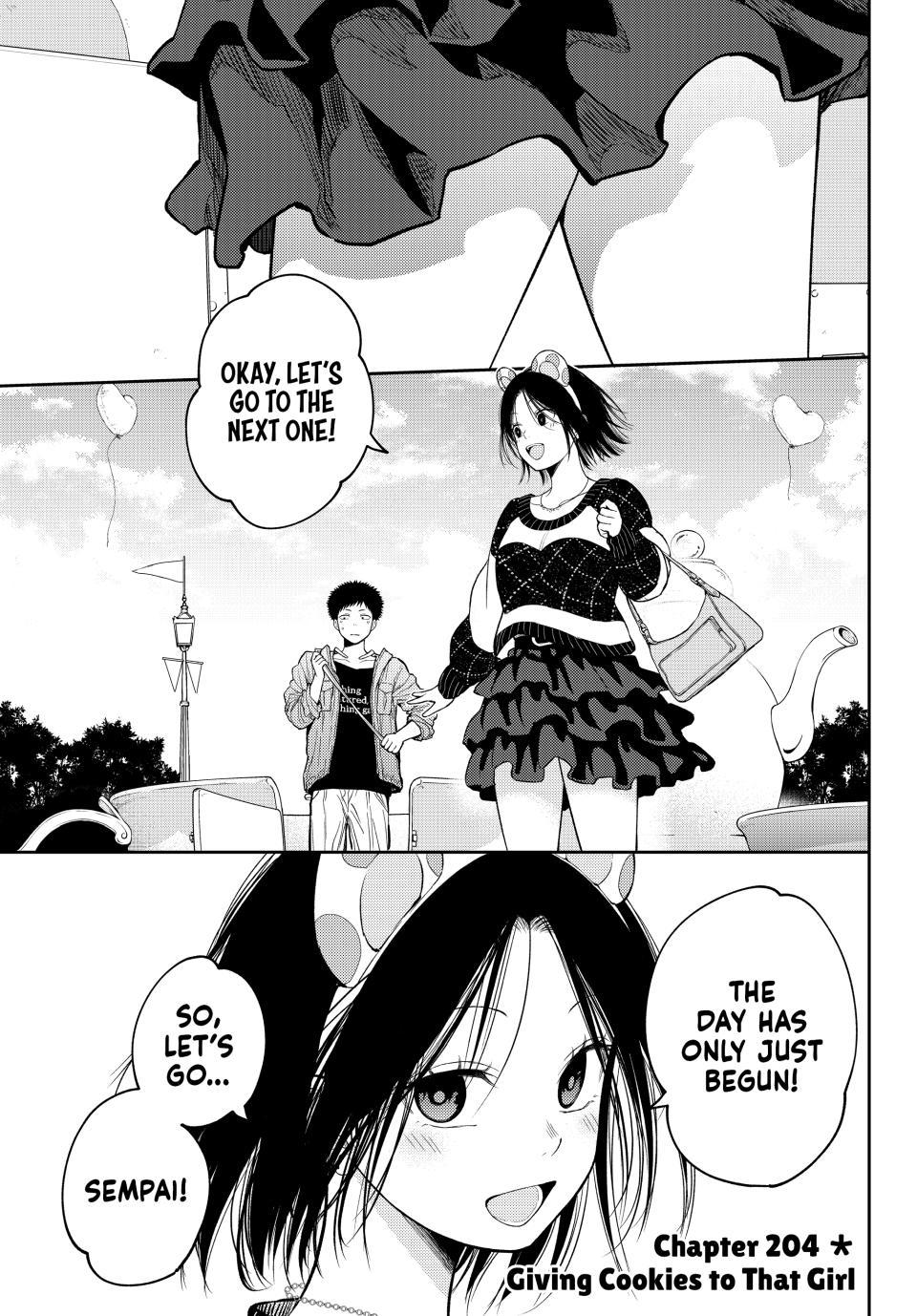 Medaka Kuroiwa is Impervious to My Charms Chapter 204 - Page 1