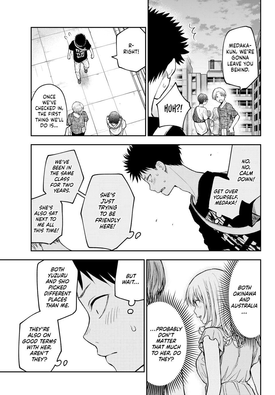 Medaka Kuroiwa is Impervious to My Charms Chapter 213 - Page 3