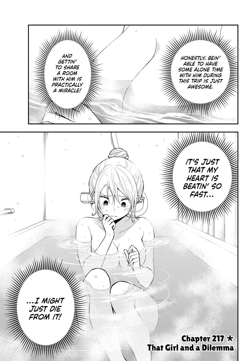 Medaka Kuroiwa is Impervious to My Charms Chapter 217 - Page 1