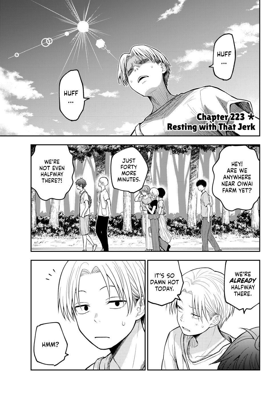 Medaka Kuroiwa is Impervious to My Charms Chapter 223 - Page 1