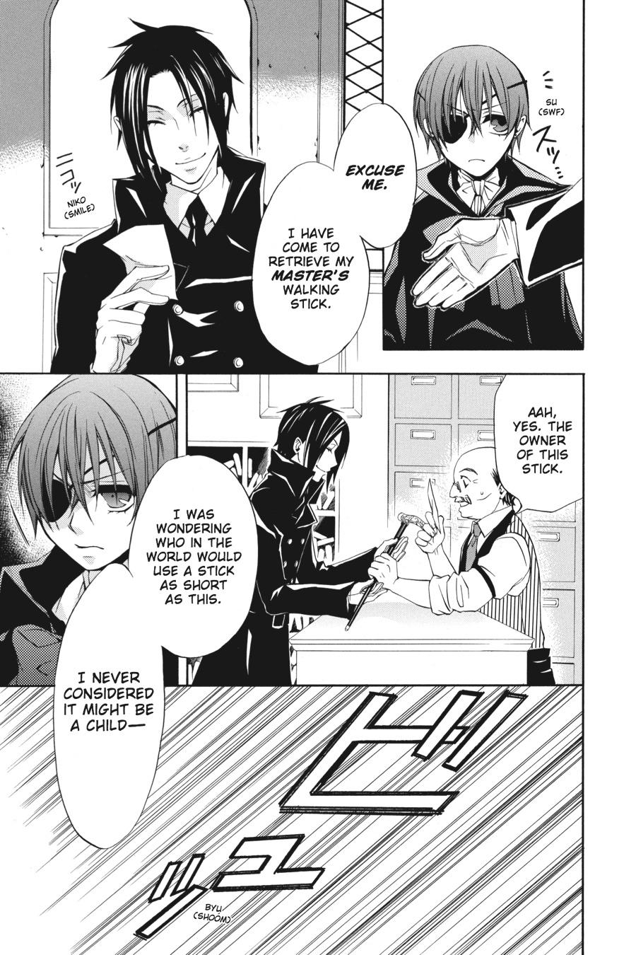 Black Butler Chapter 2 - Page 3