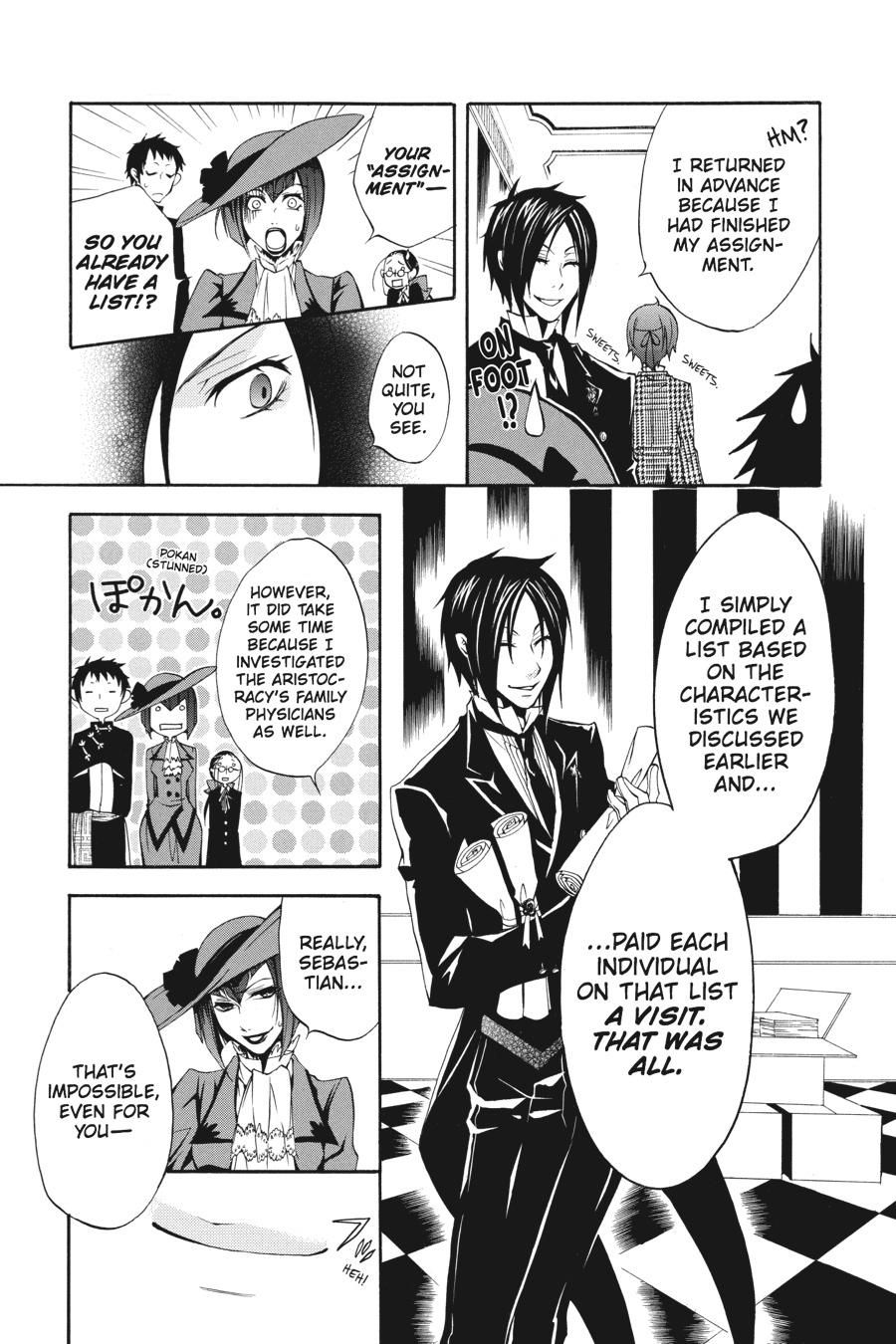 Black Butler Chapter 6 - Page 34