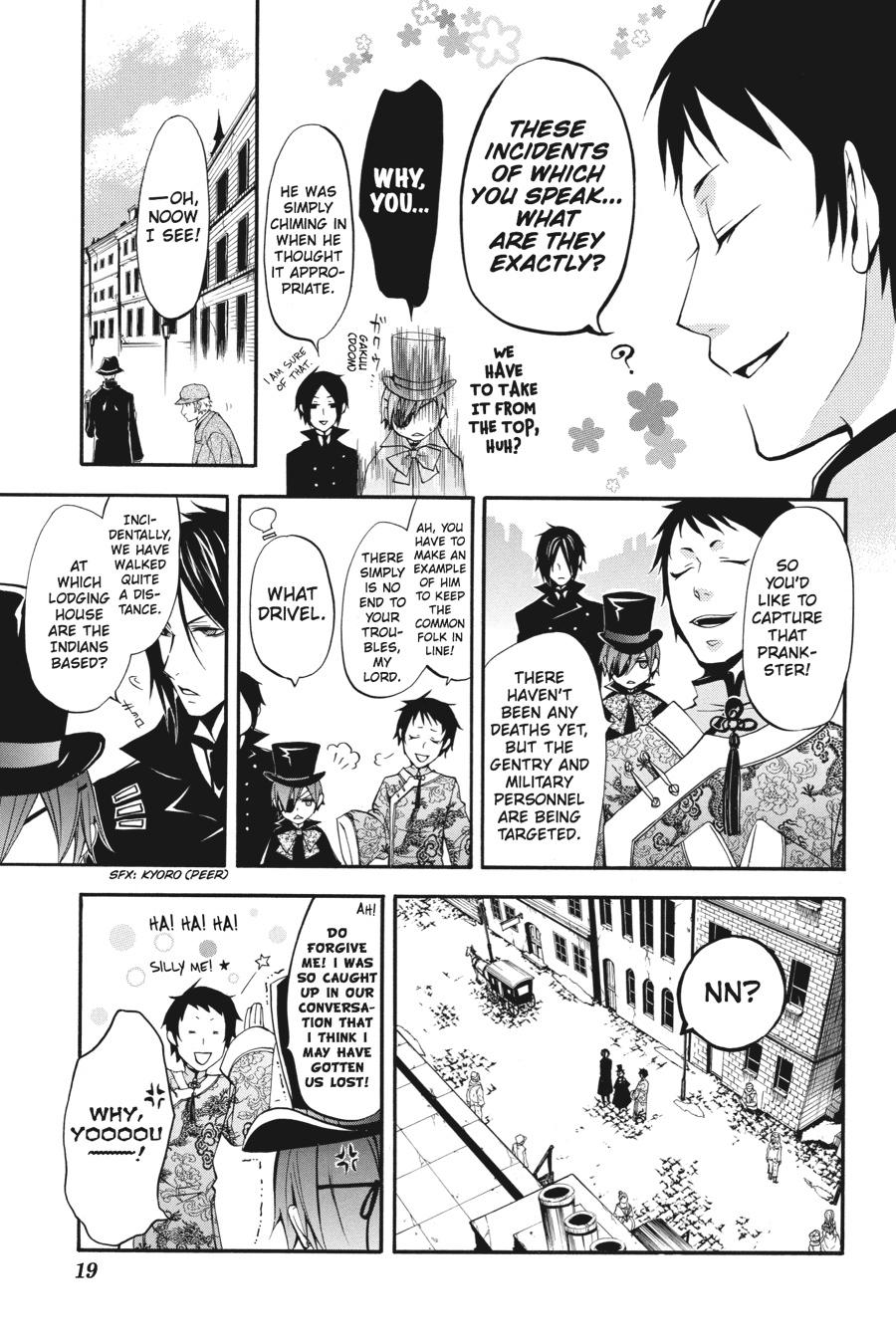 Black Butler Chapter 15 - Page 20