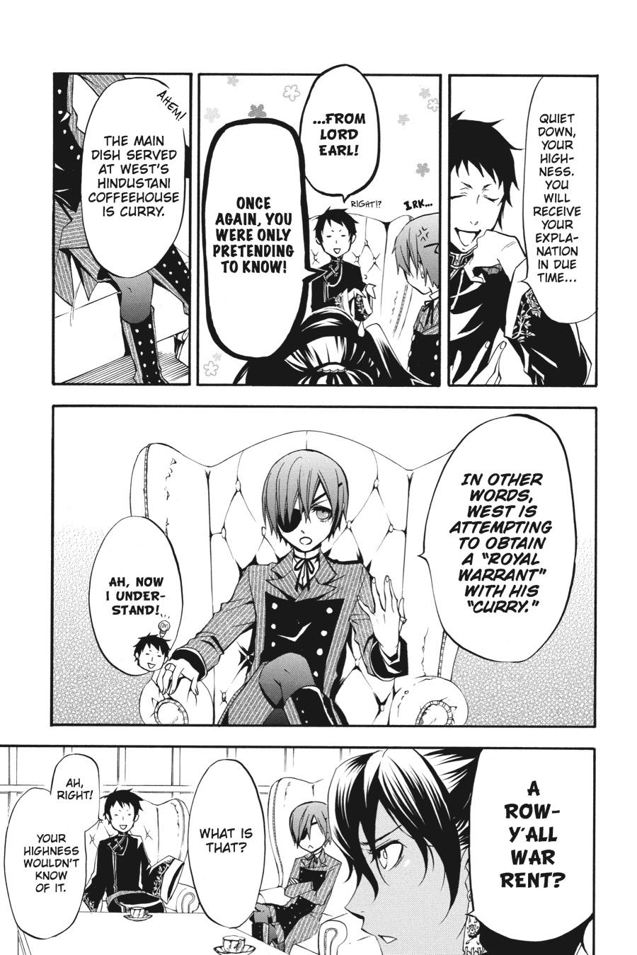 Black Butler Chapter 19 - Page 21