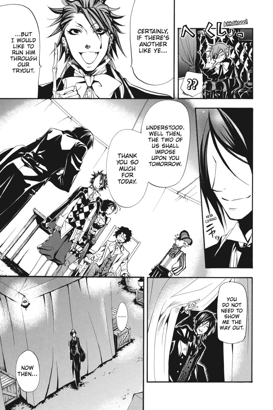 Black Butler Chapter 25 - Page 21