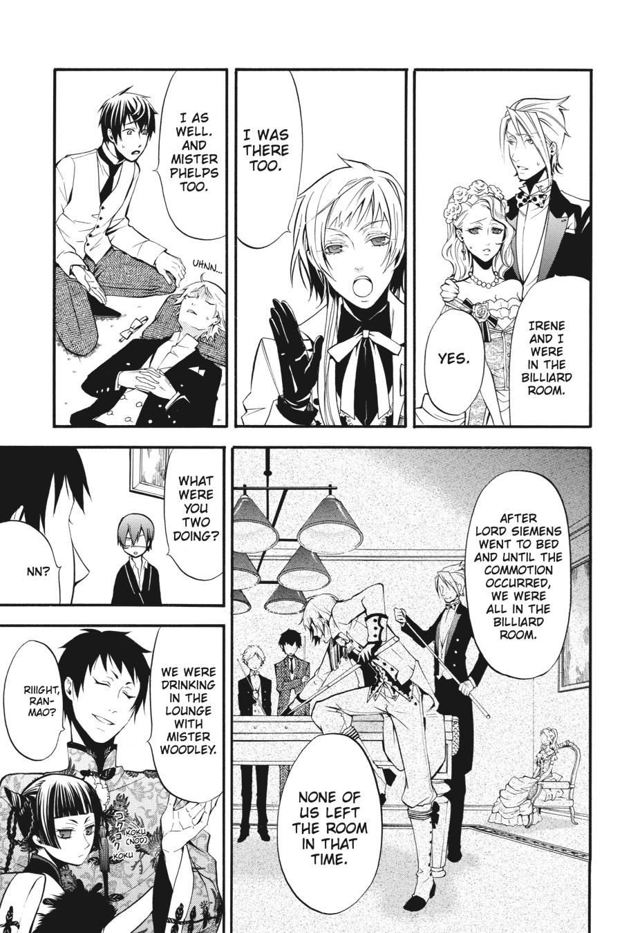 Black Butler Chapter 40 - Page 15