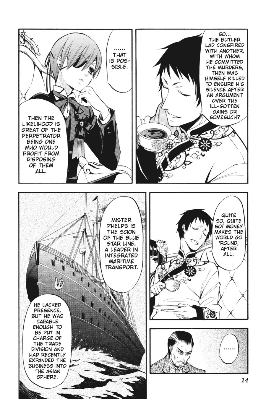 Black Butler Chapter 43 - Page 15
