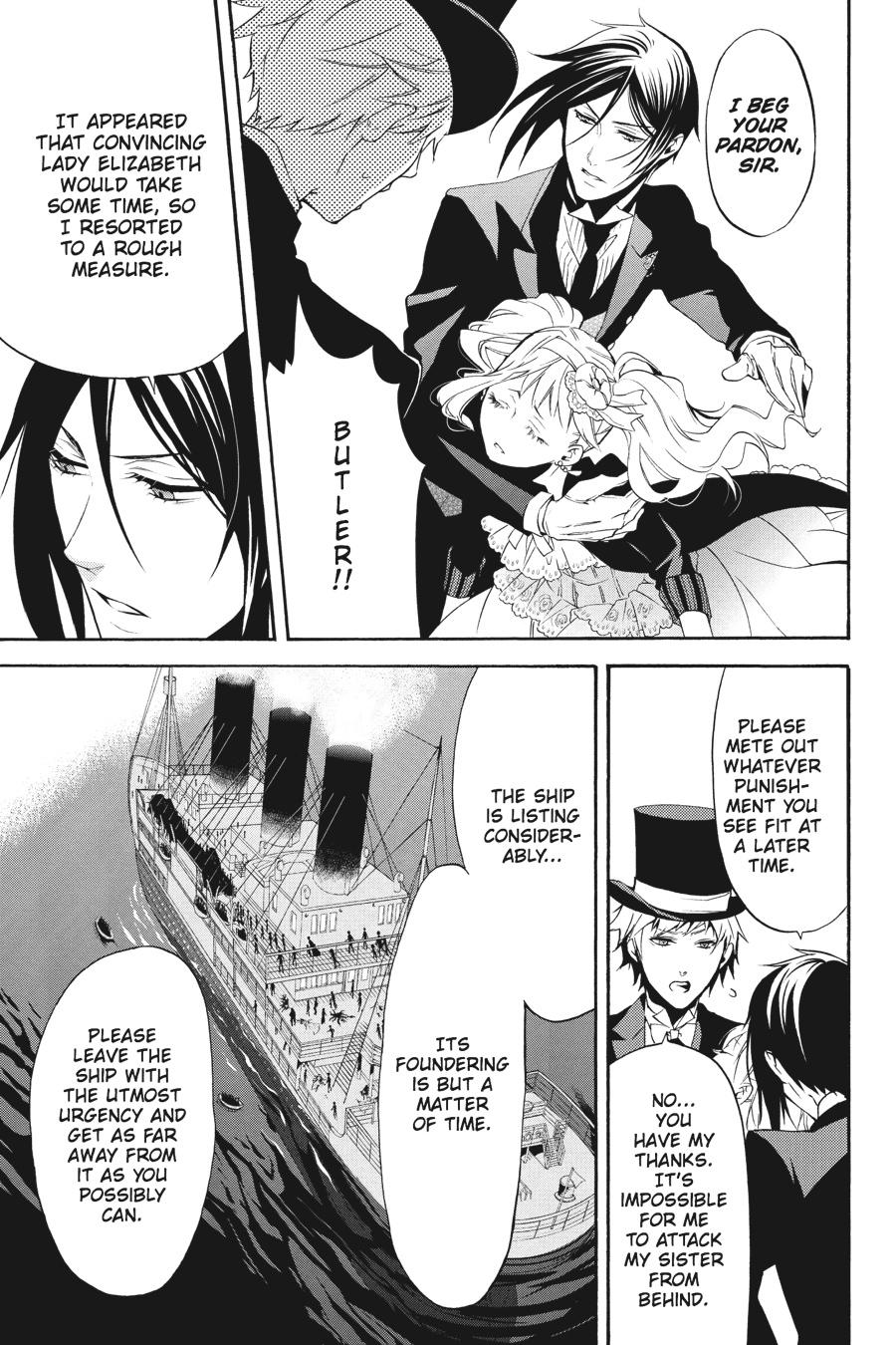 Black Butler Chapter 58 - Page 32