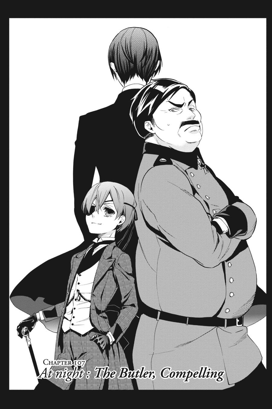 Black Butler Chapter 107 - Page 1