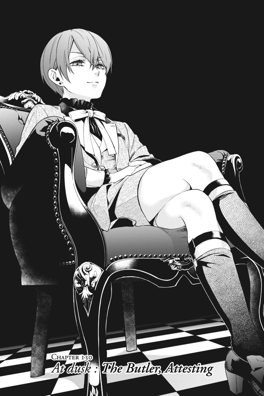 Black Butler Chapter 130 - Page 1