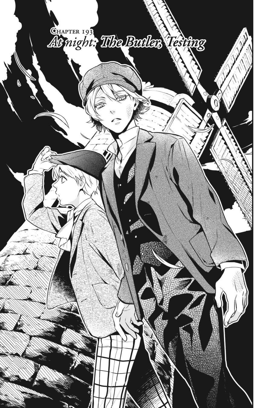 Black Butler Chapter 193 - Page 1
