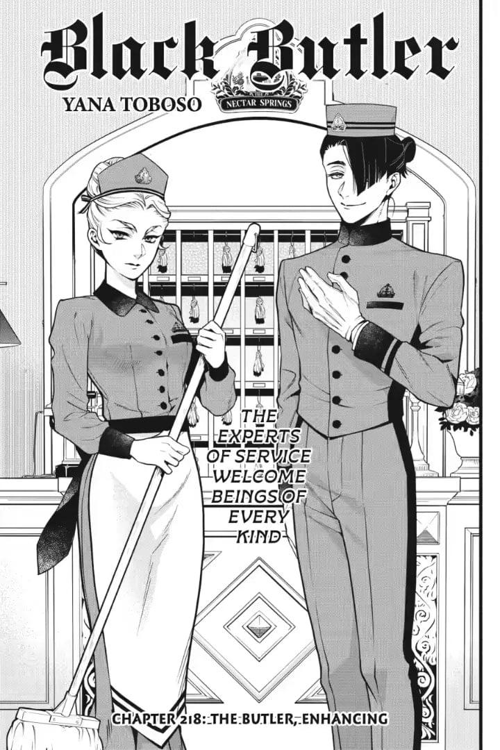 Black Butler Chapter 218 - Page 1