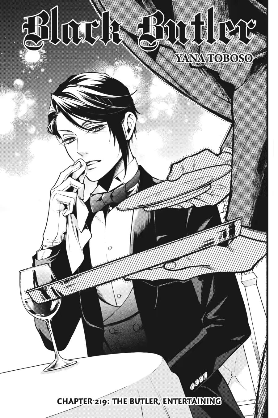 Black Butler Chapter 219 - Page 1