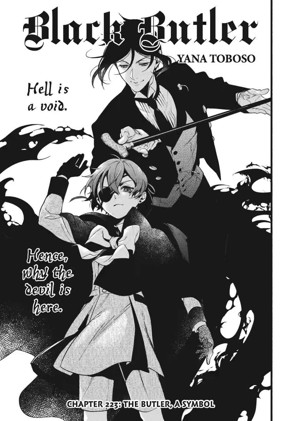 Black Butler Chapter 223 - Page 1