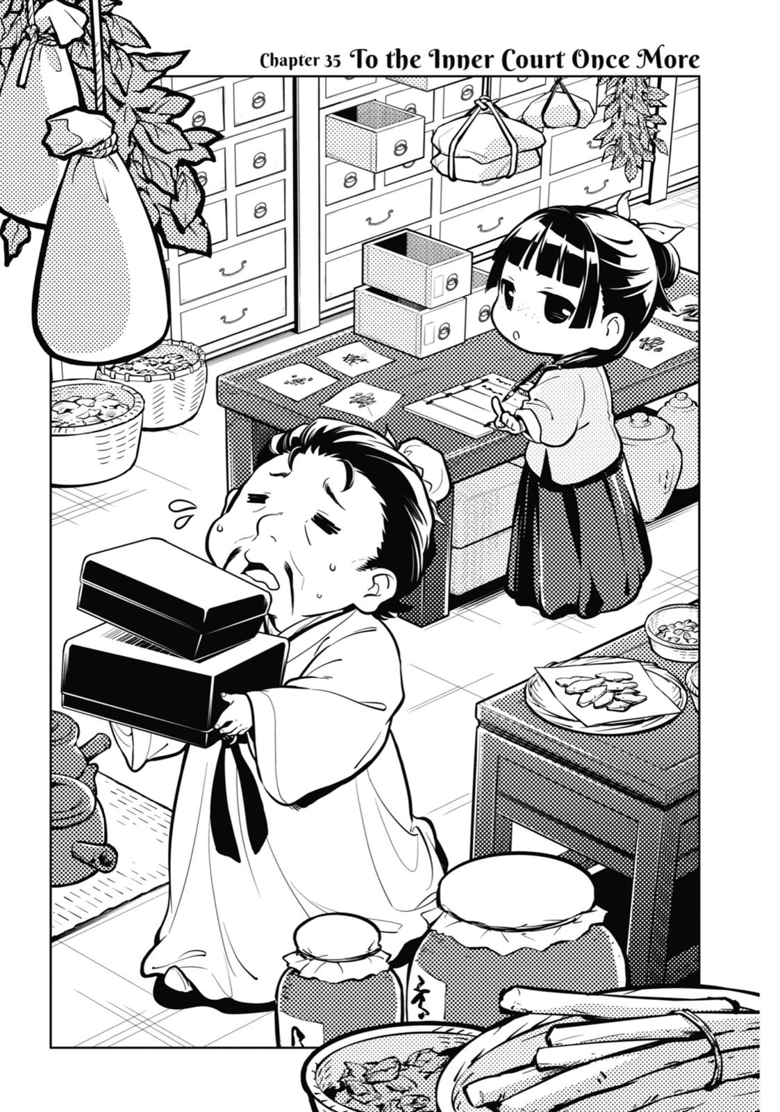The Apothecary Diaries Chapter 35 - Page 1