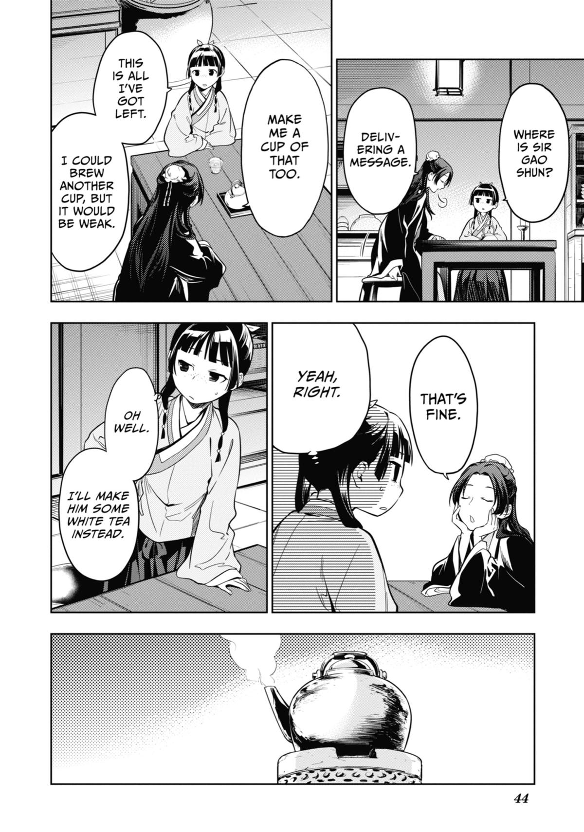 The Apothecary Diaries Chapter 43 - Page 44