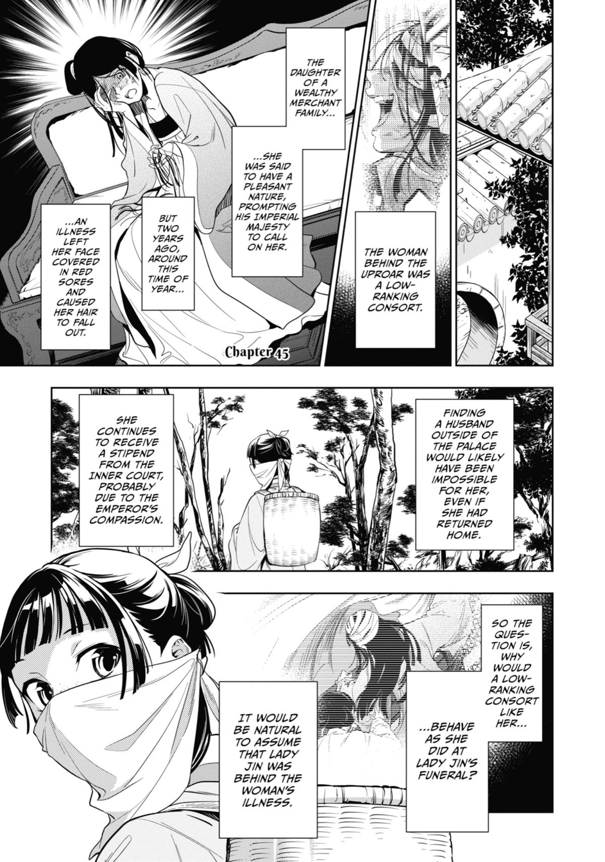 The Apothecary Diaries Chapter 45 - Page 1