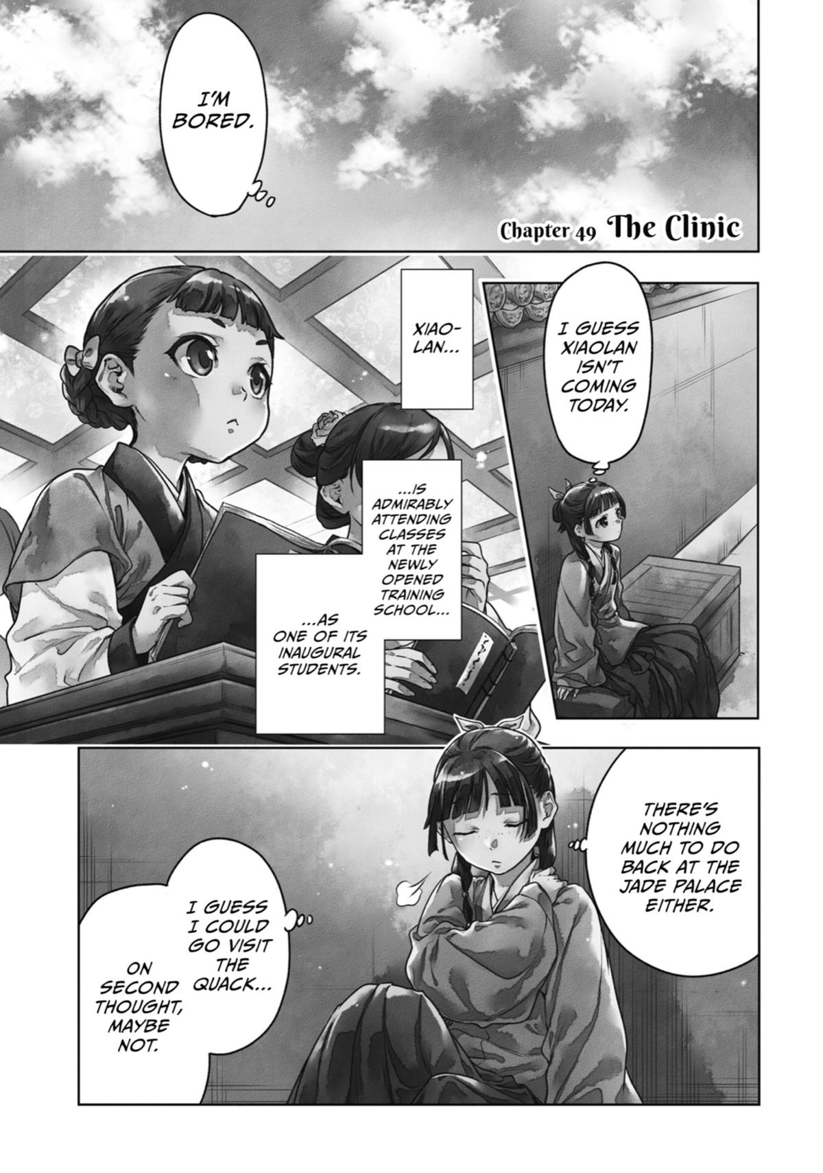 The Apothecary Diaries Chapter 49 - Page 1