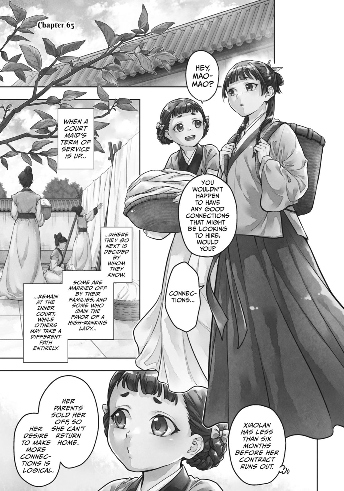 The Apothecary Diaries Chapter 65 - Page 1