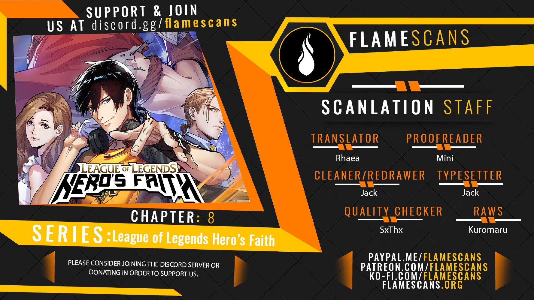 League of Legends Hero's Faith Chapter 8 - Page 1